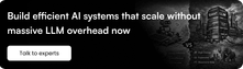 Build efficient AI systems that scale without massive LLM overhead now