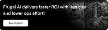 Frugal AI delivers faster ROI with less cost and lower ops effort